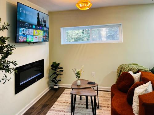 TV/Unterhaltungsangebot in der Unterkunft Modern Decatur Apt B near Emory, Midtown, Downtown