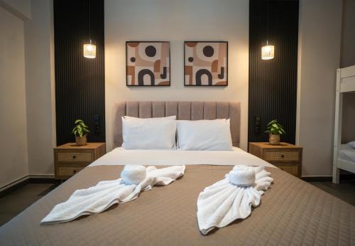 Ένα ή περισσότερα κρεβάτια σε δωμάτιο στο Rocky Scenery