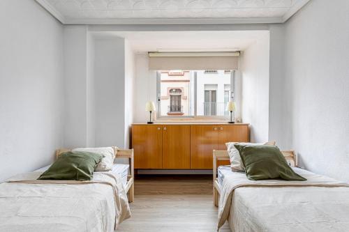 Big apartment at beach with terrace