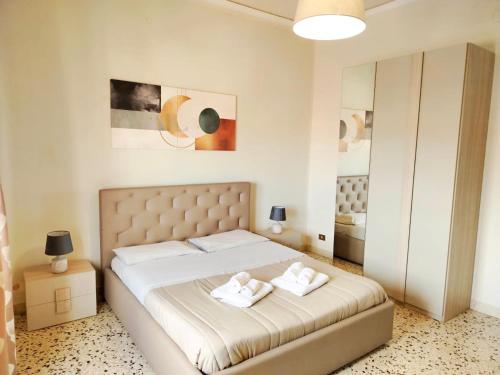 Postel nebo postele na pokoji v ubytování Stella Maris