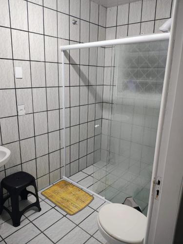 Ένα μπάνιο στο Pousada Joinvilense