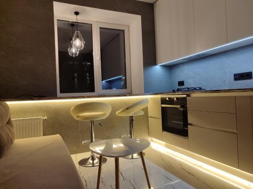 Η κουζίνα ή μικρή κουζίνα στο Apart Dolce Vita ЖК Great House