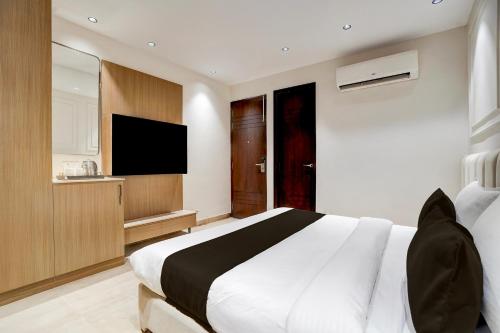 Et tv og/eller underholdning på HOTEL O ELVILLA