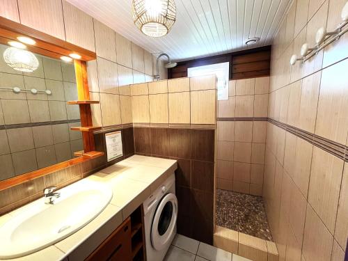 Ένα μπάνιο στο Gîtes LAMATELIANE