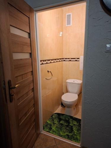 Koupelna v ubytování M-4 u ELI