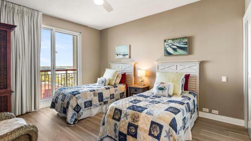 Postel nebo postele na pokoji v ubytování Relaxing beachfront retreat