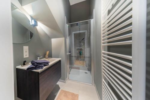 Koupelna v ubytování Sunset Penthouse Antwerp