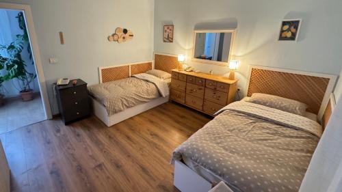 Postel nebo postele na pokoji v ubytování Tarraca House