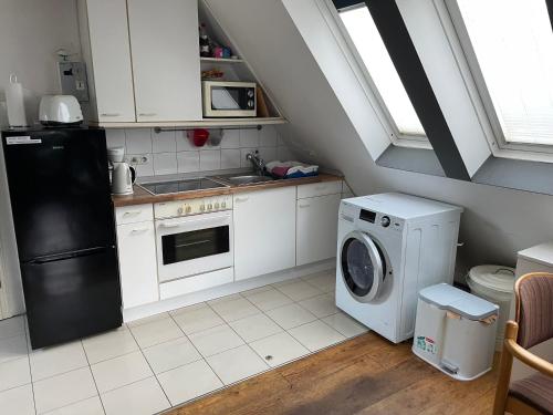 Køkken eller tekøkken på 2 Zimmer Appartment