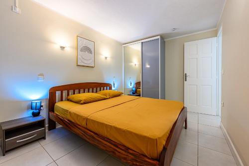 Ένα ή περισσότερα κρεβάτια σε δωμάτιο στο Green cocoon 1