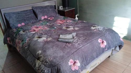 Ένα ή περισσότερα κρεβάτια σε δωμάτιο στο Mar apartamento