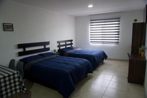 Acogedor estudio cerca del centro tesisinde bir odada yatak veya yataklar