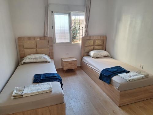 Una cama o camas en una habitación de T3 Moderne proche Ocean