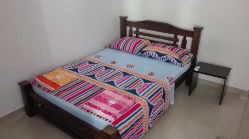 Katil atau katil-katil dalam bilik di Apartamento Ana