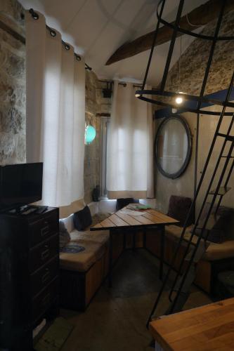 Et opholdsområde på Nouveauté - Le Voyage en Ballon