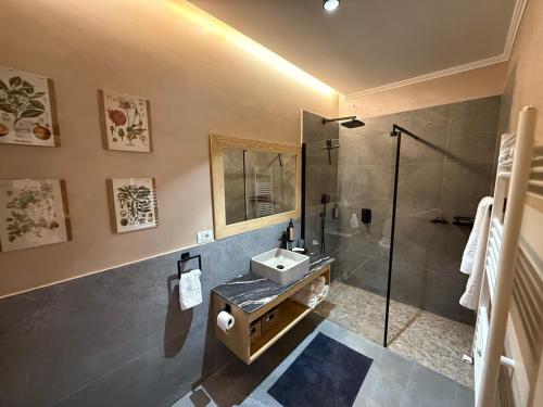 Koupelna v ubytování Chalet Village