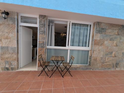 En balkon eller terrasse på Apartamento Studio Anau k&L- Playa - Yumbo