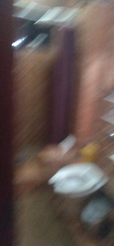 a blurry picture of a building with a blurry at Estância do atash in Santa Leopoldina