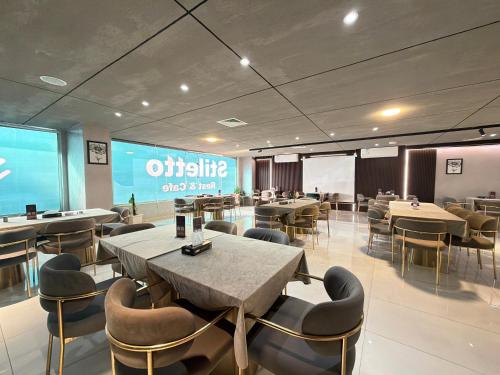 Χώρος καθιστικού στο North paradise hotel