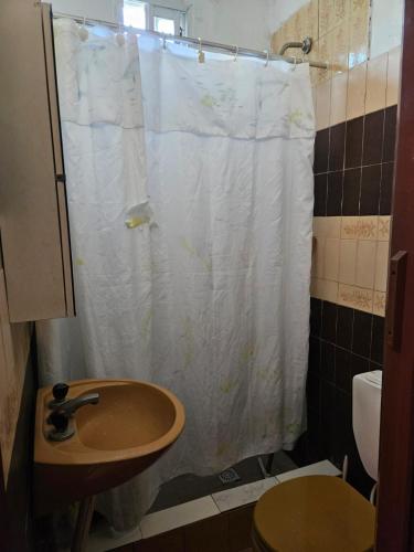 Koupelna v ubytování Relax