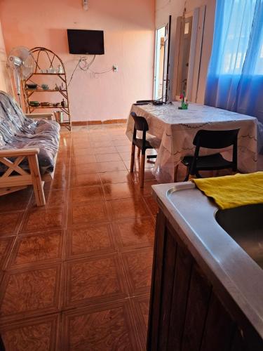 TV a/nebo společenská místnost v ubytování Relax