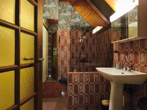 Ένα μπάνιο στο Gite pour 4 personnes en Bretagne