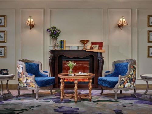 O zonă de relaxare la Mercure Dalat Resort