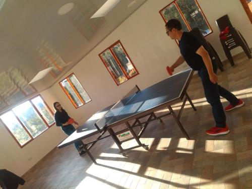 Πινγκ πονγκ στο Cabaña Alma de Campana ή εκεί κοντά