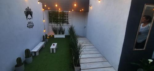 Χώρος καθιστικού στο viva la vida