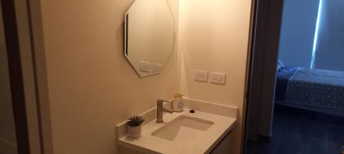 Phòng tắm tại Apto 52 Lomas