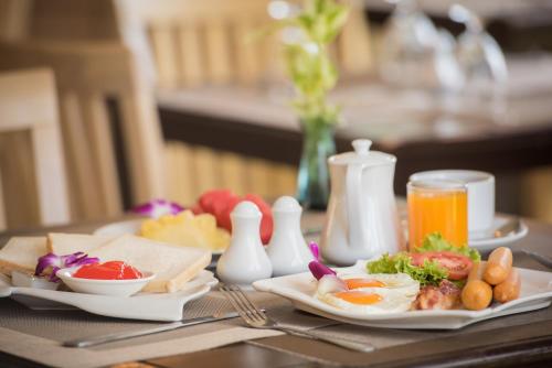 Mad på hotellet eller i nærheden