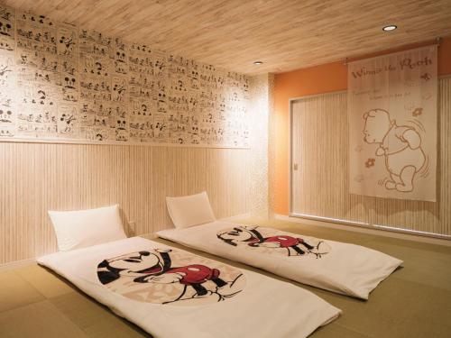 Кровать или кровати в номере Disney Style Hotel "J Hotel" - Vacation STAY 17212v