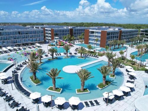 Swimmingpoolen hos eller tæt på Studio Alto Padrão- Porto Life 2 - Muro alto