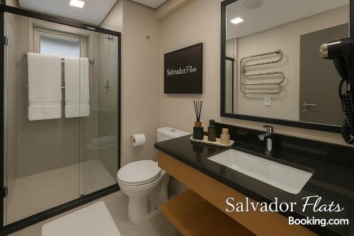 Et badeværelse på Luxo Setin Downtown República