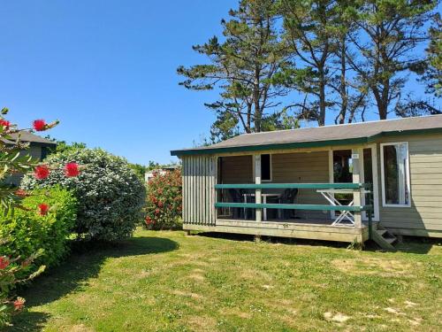 Chalet pour 5 personnes avec terrasse à Tréguennec - API-1-52-967