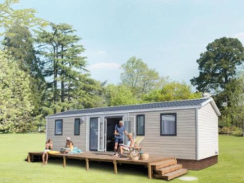 Mobil home 40m², 4 chambres, cuisine équipée - API-1-52-1011
