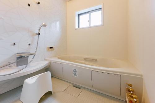 Koupelna v ubytování Oneness House Kumamoto2 熊本新町