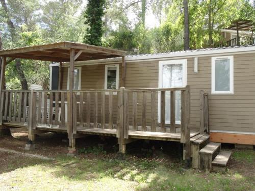 Mobil-home pour 8 avec terrasse à Villecroze - API-1-52-1068