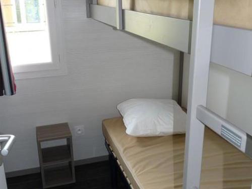 Ένα ή περισσότερα κρεβάτια σε δωμάτιο στο Chalet - Terrasse - API-1-52-1110