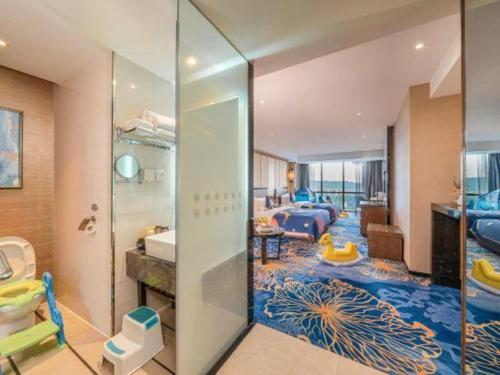 Posezení v ubytování Nanning Champs Elysees Hotel