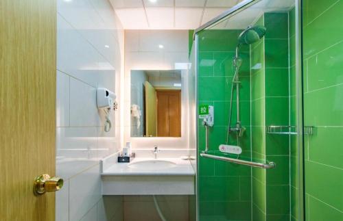 Un baño de GreenTree Inn Weifang Kuiwen District Beiwang Jiale