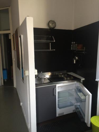 Køkken eller tekøkken på La Torre Casa Vacanze