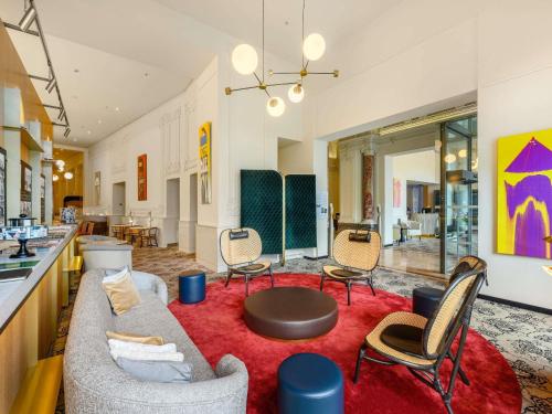 Χώρος καθιστικού στο Nemzeti Hotel Budapest - MGallery Collection