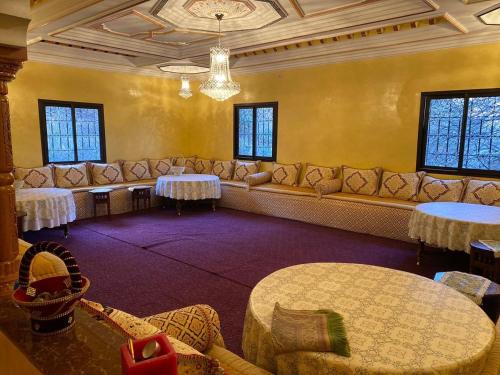 O zonă de relaxare la riad dar imlil