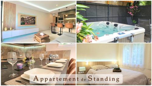 Appartement de standing avec jacuzzi