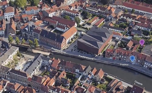 Nespecifikovaný výhled na destinaci Bruggy nebo výhled na město při pohledu z bed and breakfast