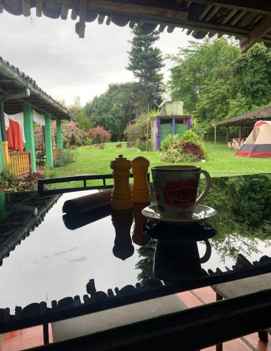 Zahrada ubytování Ginebra Glamping