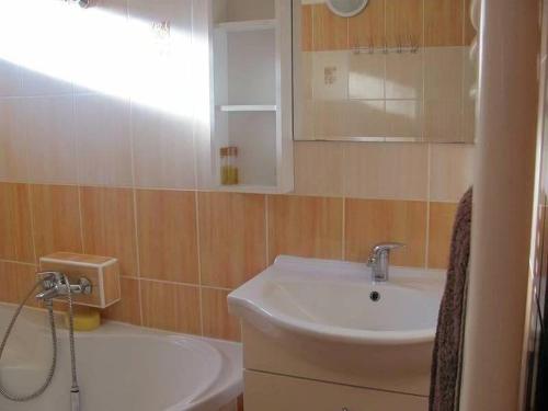 Koupelna v ubytování Rekreační dům Strachotín