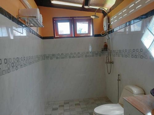 Koupelna v ubytování Freedom villa kohjum