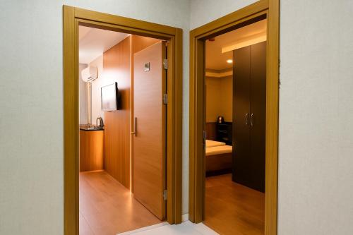 Koupelna v ubytování CALENBERG HOTEL